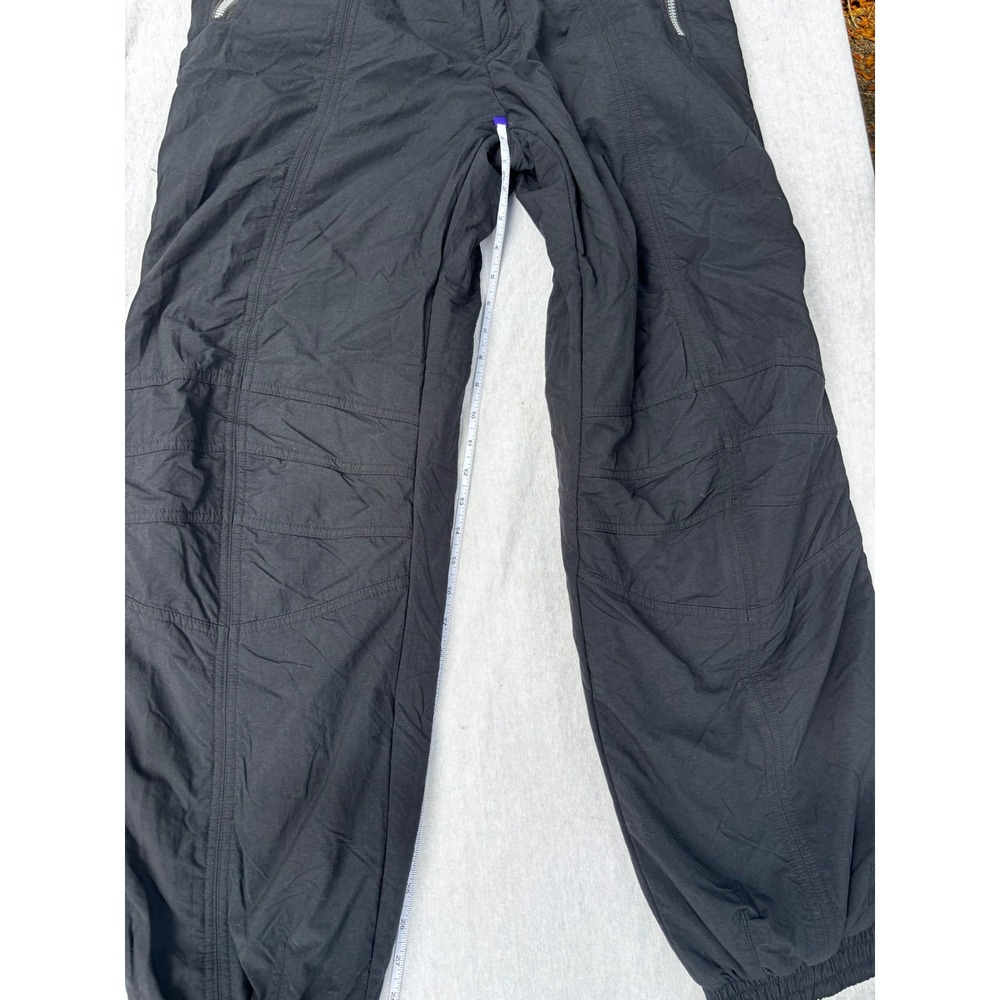 Bogner Mens Black Nylon Ski Pants Articulated Knee Lime Lining Size 38L - Picture 8 of 10